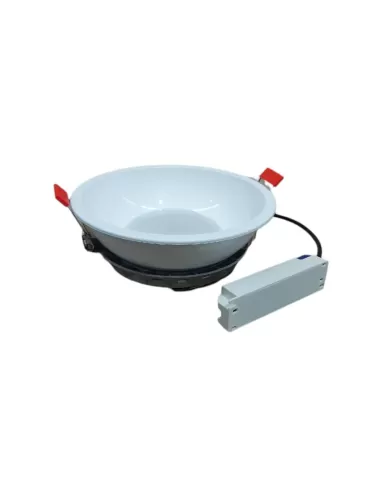 Rendimiento en iluminación 3100190 mango 220 21 c//ew 840 wh-ral9010